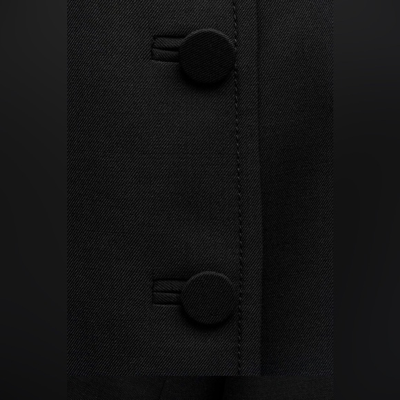 ZW Collection Wool Blend Frock Coat - Picture 7 of 16